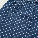  Dotty Blue Wide Leg Jeans