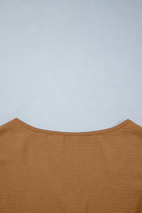 Midnight Glimmer V-Neck Blouse