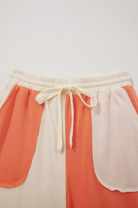 Rust Horizon Wide Leg Pants