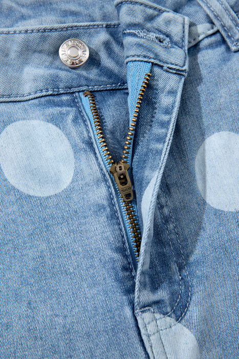 Blue Belle Polka Dot Jeans
