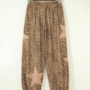 Wild Star Leopard Joggers