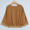  Midnight Glimmer V-Neck Blouse