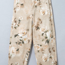 Prairie Bloom Barrel Jeans