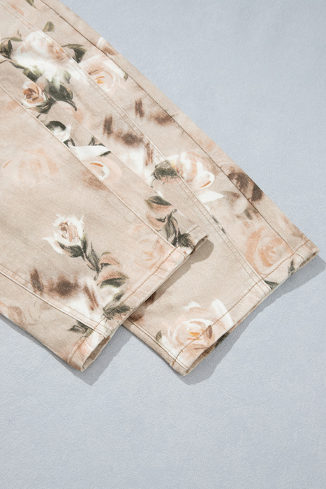 Prairie Bloom Barrel Jeans