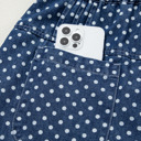  Dotty Blue Wide Leg Jeans