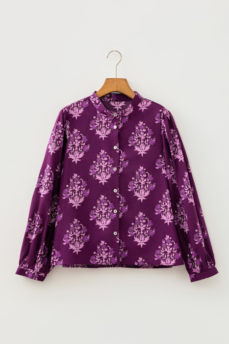 Violet Garden Puff Shirt