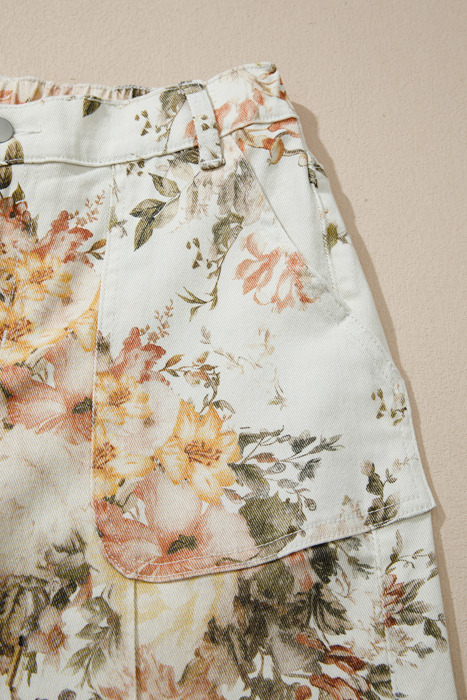 Vintage Bloom Wide Leg Jeans