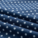  Dotty Blue Wide Leg Jeans