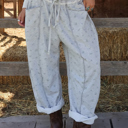 Soft Bloom Easy Pants