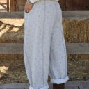  Soft Bloom Easy Pants