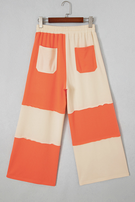 Rust Horizon Wide Leg Pants