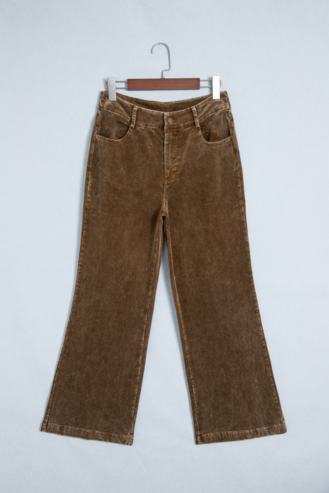 Autumn Corduroy Straight Pants