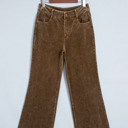  Autumn Corduroy Straight Pants