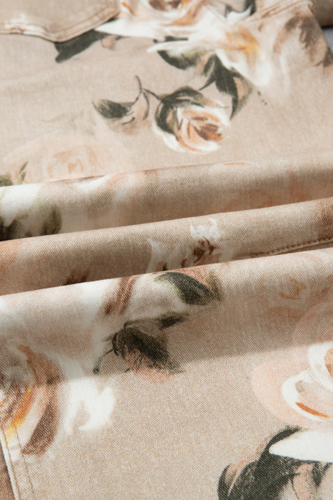 Prairie Bloom Barrel Jeans
