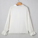  Snowdrop Ruffle Puff Shirt