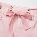  Blush & Bold Barrel Jeans