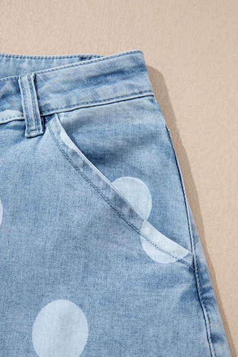 Blue Belle Polka Dot Jeans