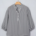  Midnight Stripe Button-Up