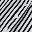  Midnight Stripe Button-Up