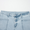  Blue Wander Cropped Barrel Jeans