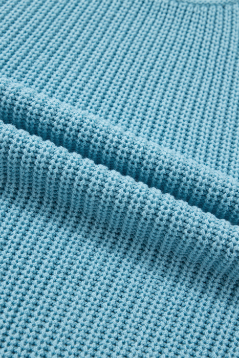 Misty Coast Exposed Seam Sweater