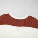  Canyon Stripe V-Neck Sweater