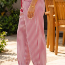  Red Stripe Relaxed Pants