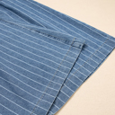  Blue Skies Stripe Wide Leg Jeans
