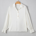  Snowdrop Ruffle Puff Shirt