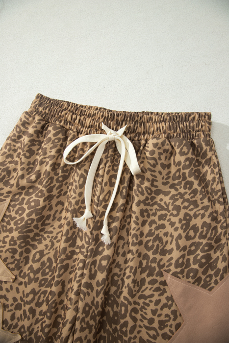 Wild Star Leopard Joggers