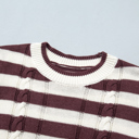  Harvest Cable Stripe Sweater