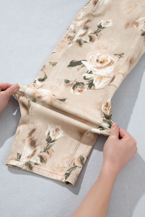 Prairie Bloom Barrel Jeans