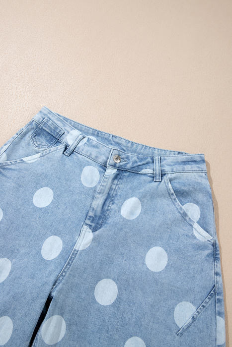 Blue Belle Polka Dot Jeans