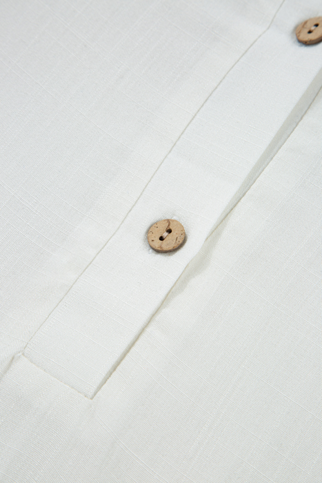 Snowdrop Ruffle Puff Shirt