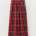  Cozy Plaid Pocket Pants