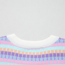  Violet Horizon Stripe Sweater