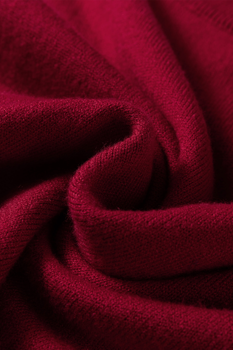 Red Ember Cap Sleeve Sweater