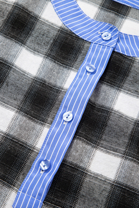 After Dark Plaid Blouse