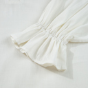  Snowdrop Ruffle Puff Shirt