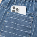  Blue Skies Stripe Wide Leg Jeans