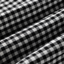  Midnight Plaid Shirred Blouse