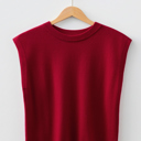  Red Ember Cap Sleeve Sweater