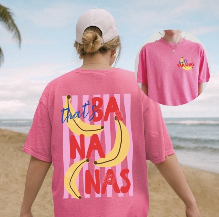 That’s Bananas Shirt, Summer Fruit Shirt, Trendy Summer Graphic Tee, Farmers Market Tshirt, Banana Shirt, Adult Humor Tee