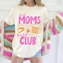  Tired Moms Baseball Club Shirt, Trendy Mama Shirt, Baseball Mom Tshirt, Sports Mama Gift, Trendy Sports Graphic Tee