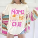  Tired Moms Football Club Shirt, Comfort Colors Football Mom Shirt, Trendy Mama Tshirt, Sports Mom Gift, Football Season Game Day Tee