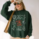  Just a Jolly Goose Sweatshirt, Christmas Goose Sweatshirt, Funny Holiday Sweater, Christmas Shirt