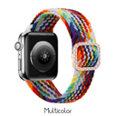Yellow 38/40/41/42(Series 10/11)mm Nylon Elastic Band for Apple Watch 38/40/41mm and 42/44/45/46/49mm All Series