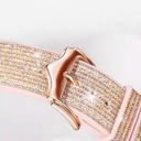  Sparkling Slim Silicone Bands for Apple Watch 38/40/41mm and 42/44/45/46/49mm All Series Bling Replacement Strap  for iWatch Series 10/9/8/7/6/5/4/3/2/1/SE
