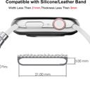  5Pcs Charms for Apple Watch and Galaxy Watch Bands Diamond  Fashionable Accessories