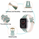  Sparkling Slim Silicone Bands for Apple Watch 38/40/41mm and 42/44/45/46/49mm All Series Bling Replacement Strap  for iWatch Series 10/9/8/7/6/5/4/3/2/1/SE